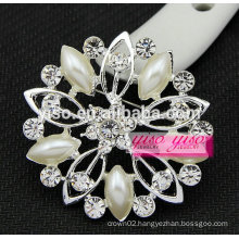 crystal flower corsage wedding brooch